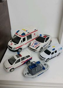 Toy Emergency Vehicle Set