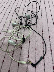 Pack Of 2  Wired Earbuds
