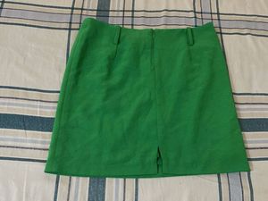 Green Mini Skirt