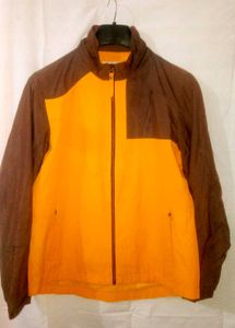 Vintage Color Block Windbreaker Jacket