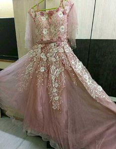 🔥 Karvachauth Offer Barbie Gown 🔥
