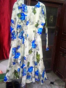 Elegant Floral Gown