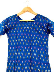 Cotton Kurti Blue