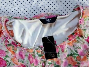 New MAX Floral Top
