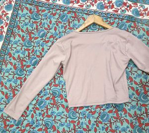 Unused Grey Lavender Top