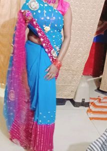 New Only Showing  Wear  This Saree Beautiful
