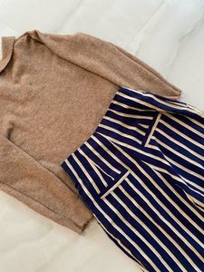 Zara polo top &amp; KoreanHighwaist pants COMBO S