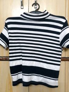 Striped Crop top