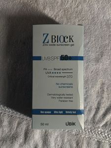 UBIK Z Block Sunscreen SPF 50+