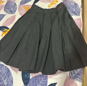 Grey Skirt Of Uniform