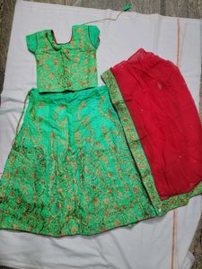 GREEN Lehenga