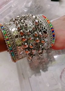 Silver Jingle Bangle