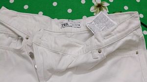 Zara White Jeans 😍
