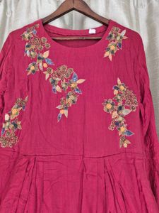 Flared Sleeve Gown