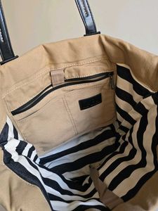 ZARA Canvas Tote Bag