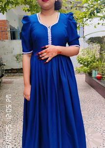 Elegant Navy Blue Dress