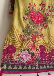 Mustard Pakistani Suit