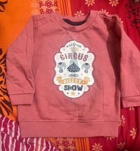 Cute Circus Show Toddler Sweatshirt