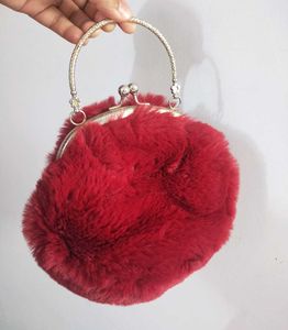 Faux Fur Clutch