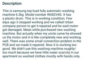 Top Load Washing Machine