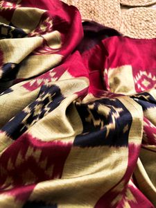 Pure Silk Golden Patola