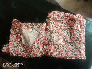 Anarkali Model Top Cord Set