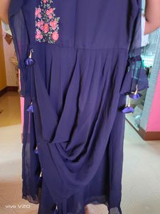 Beautiful Navy Blue 💙 Colour Gown