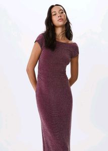 Sparkly Bodycon Maxi Dress