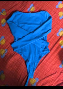 H&amp;m Blue Bodysuit