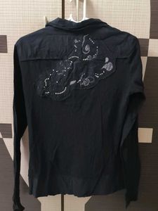 Combo &#34;Black Embroidery Shirt + Trouser&#34;