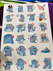 Eeyore Emoji Stickers Pack Of 3