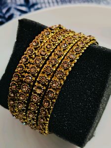 Gold Tone Bangles