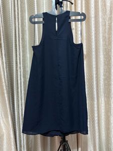 Navy Sleeveless Dress
