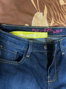 Dark Blue Denim Jeans