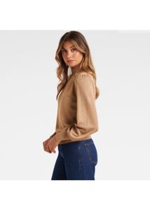 Forever New PIA METALLICKNIT JUMPER