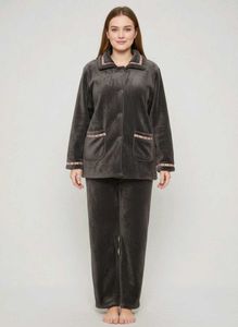 Cozy Plush Velvet Pajama Set