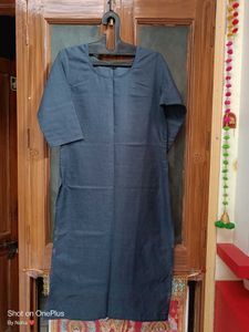 Daily Wear Kurti Grey Colour ✅