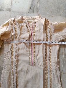 Beautiful Kurta Patiala Salwar Set No Dupatta