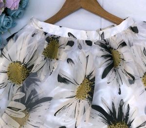 Floral Mini Skirt