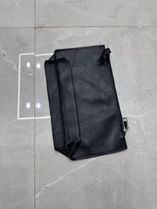 Black Zip-Top Pouch