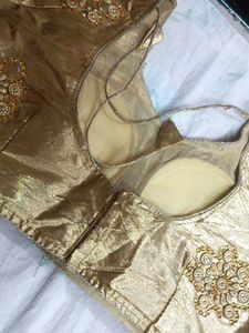 Golden Embellished Blouse