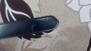 Beautiful Metallic Black Belt