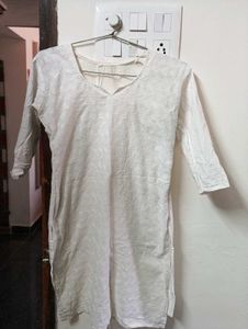 Elegant White Kurta