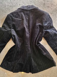 Tommy Hilfiger Striped Velvet Blazer