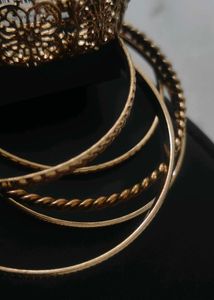 Gold Bracelet Set