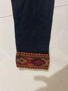 DIJON Embroidered Tunic Top