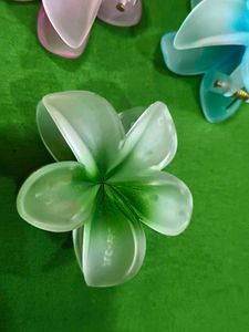 Flower Hair Clips - Set of 3