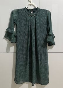 Dark Green Top