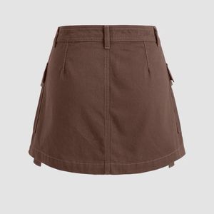 Y2K Trending Utility Skirt