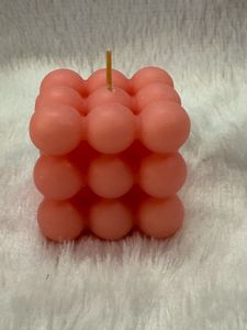 🕯️Bubble Bliss Candles – Pop of Color